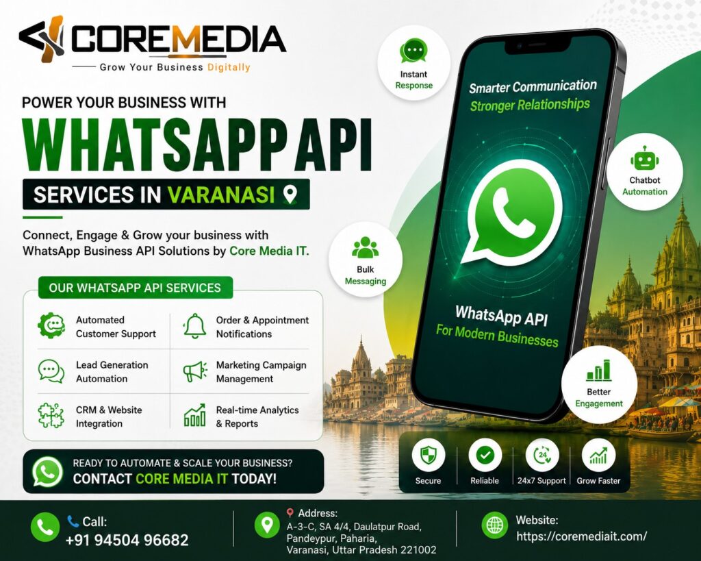 WhatsApp API Service in Varanasi