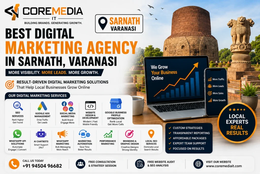 Best Digital Marketing Agency in Sarnath | SEO, Google Ads & Website Development